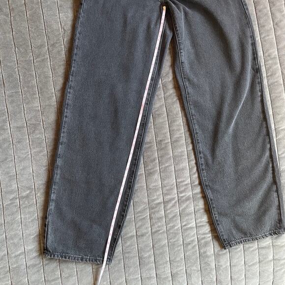 Baggy Dad Women's Jeans faded black wash size 25 - Picture 5 of 8
